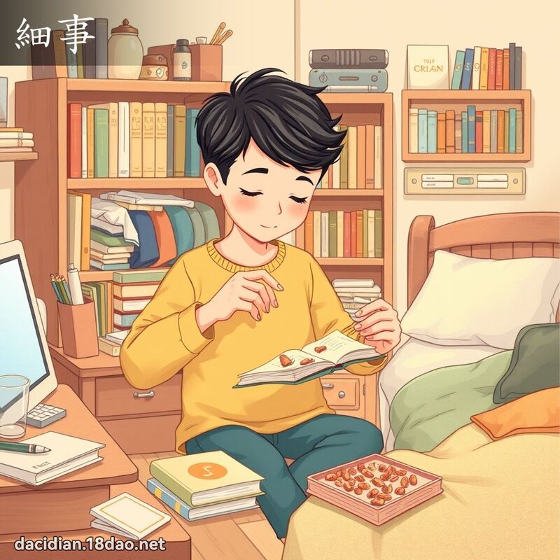 細事 - 國語大辭典配圖