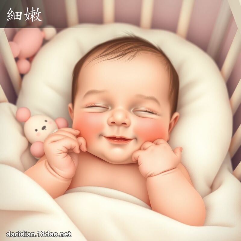 細嫩 - 國語大辭典配圖