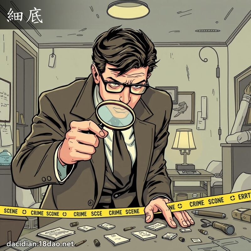 細底 - 國語大辭典配圖