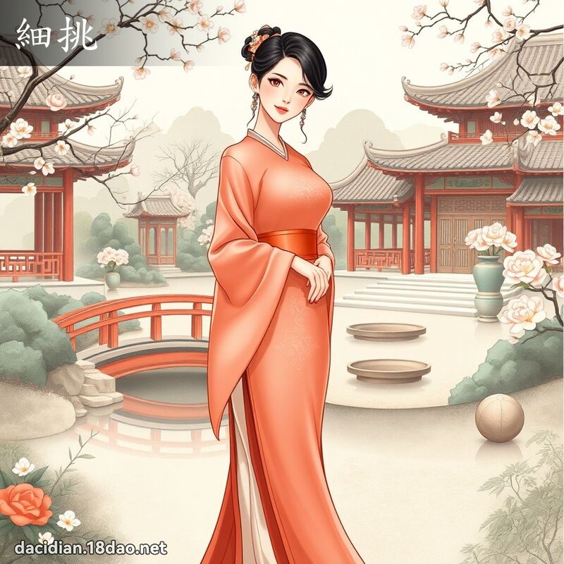 細挑 - 國語大辭典配圖