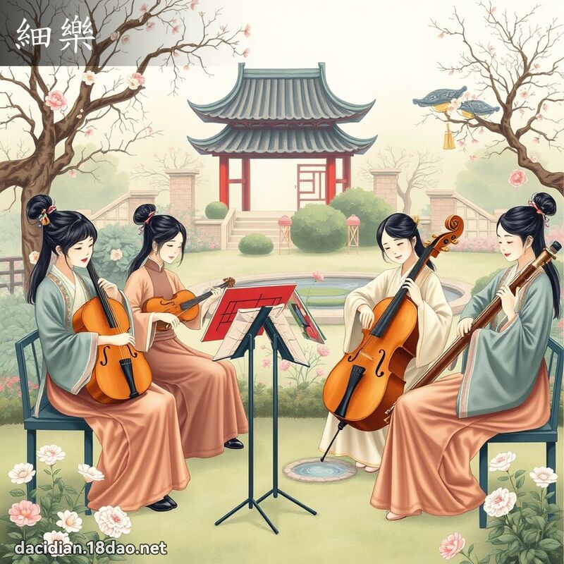 细乐 - 国语大辞典配图