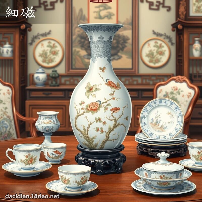 細磁 - 國語大辭典配圖