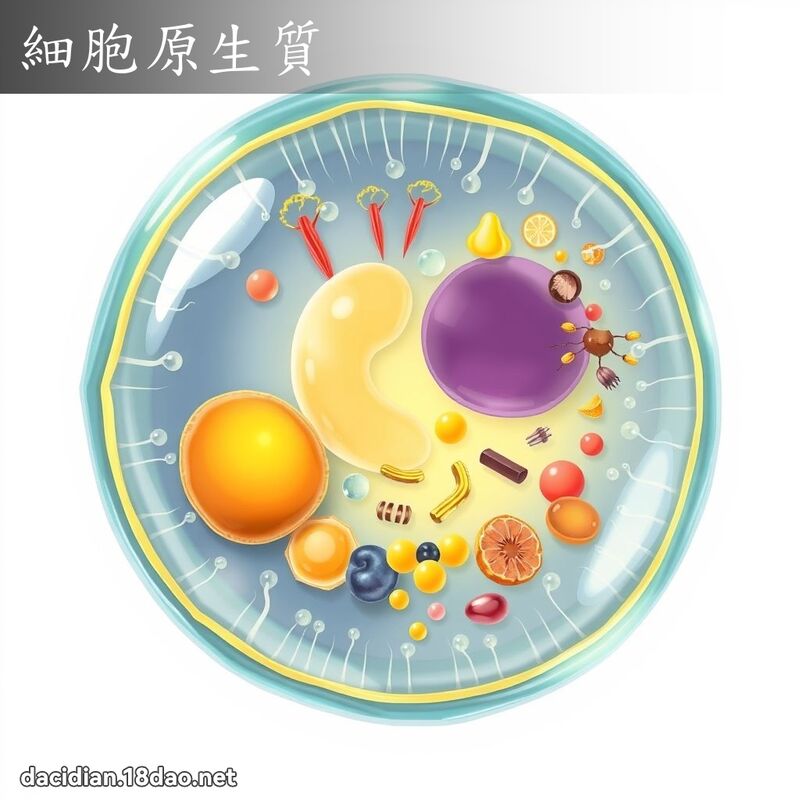 細胞原生質 - 國語大辭典配圖