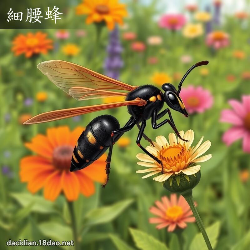 細腰蜂 - 國語大辭典配圖