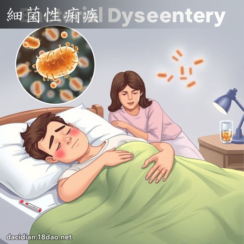 细菌性痢疾 - 国语大辞典配图