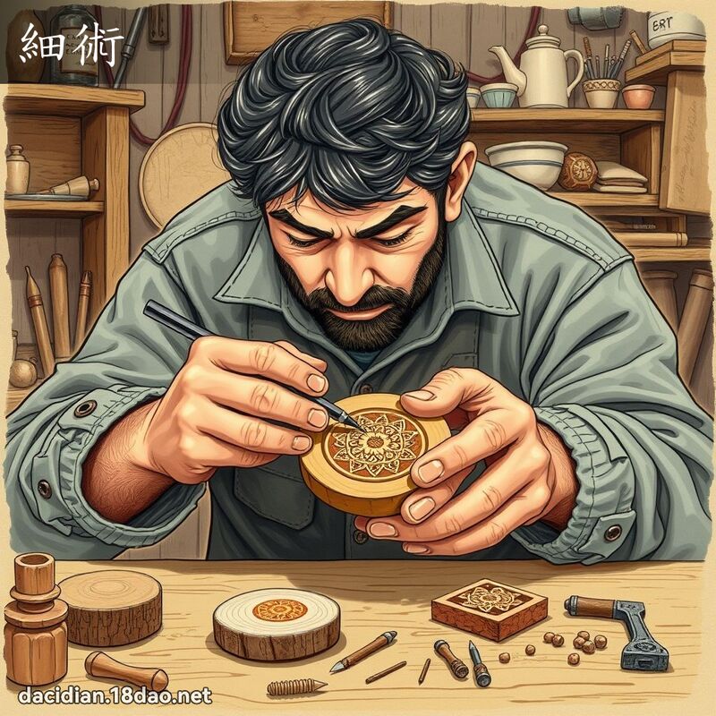 细术 - 国语大辞典配图