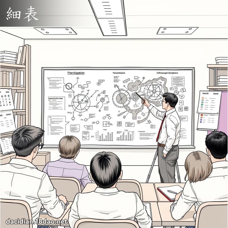 细表 - 国语大辞典配图