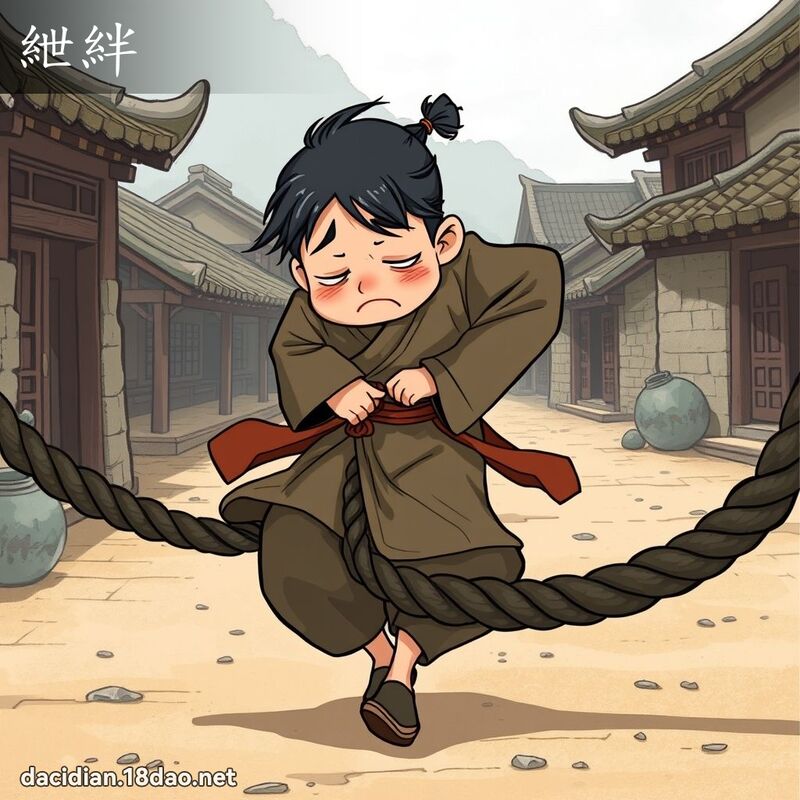 紲絆 - 國語大辭典配圖