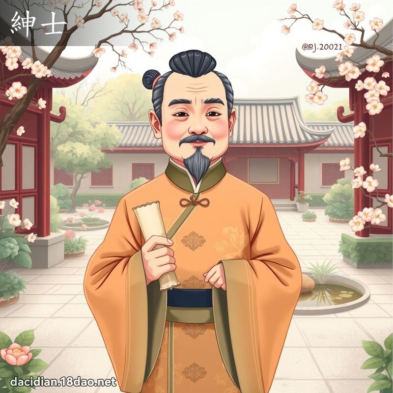 绅士 - 国语大辞典配图