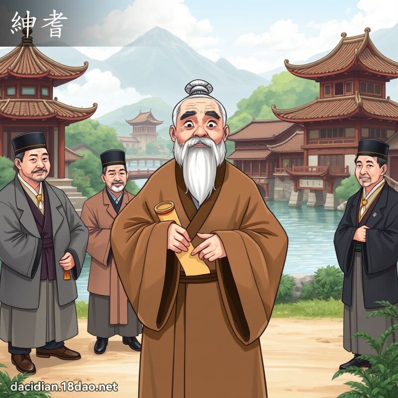 绅耆 - 国语大辞典配图