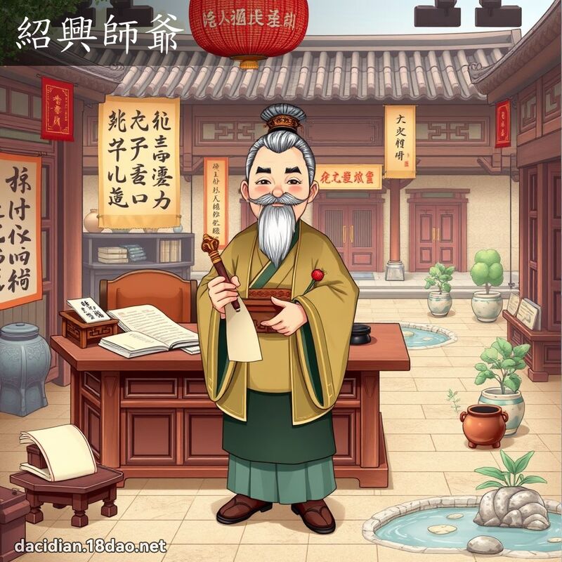 紹興師爺 - 國語大辭典配圖