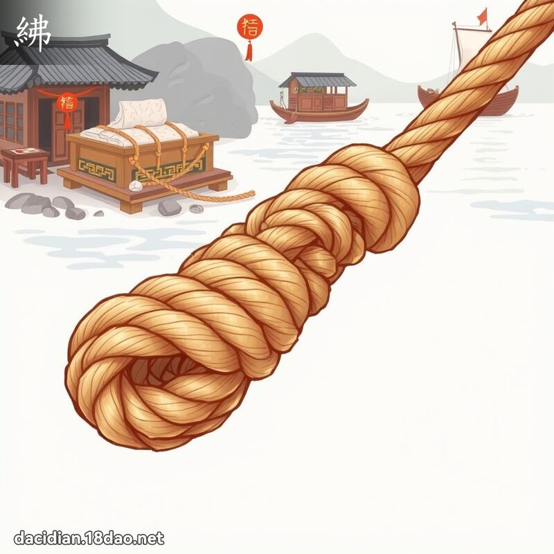 紼 - 國語大辭典配圖