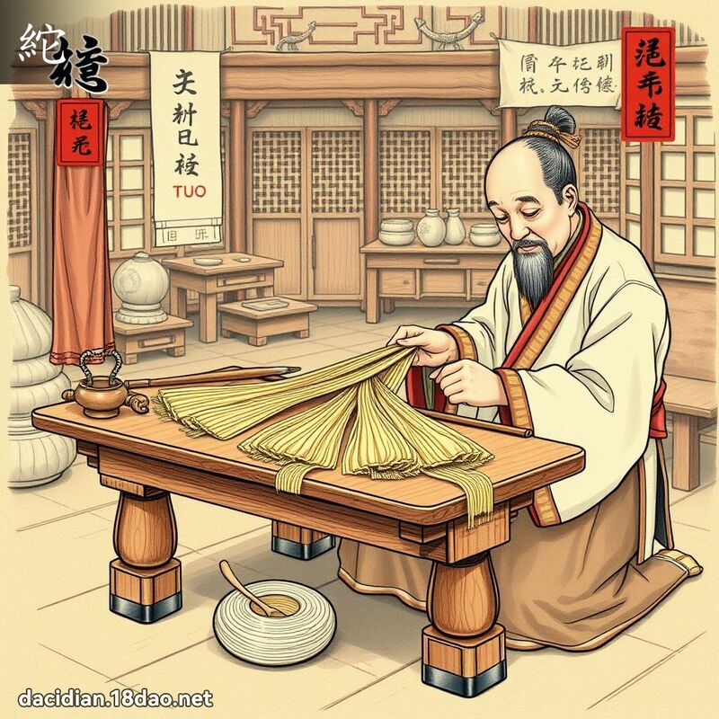 紽 - 國語大辭典配圖
