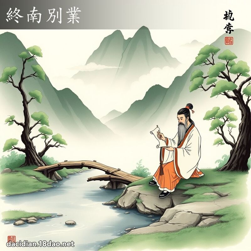 終南別業 - 國語大辭典配圖