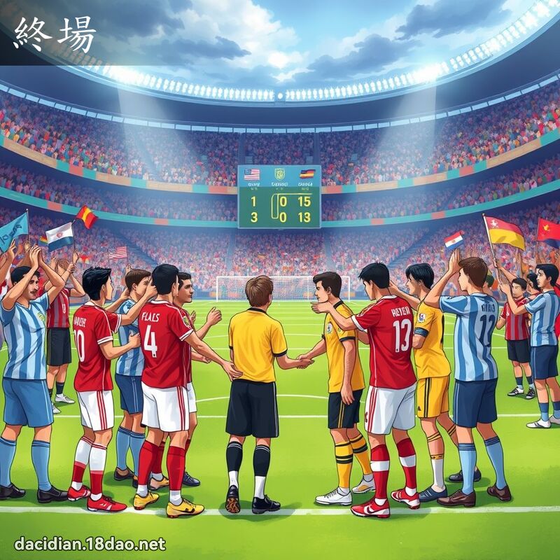终场 - 国语大辞典配图