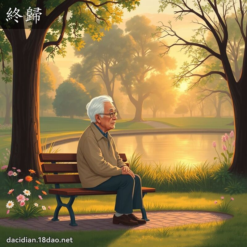 終歸 - 國語大辭典配圖