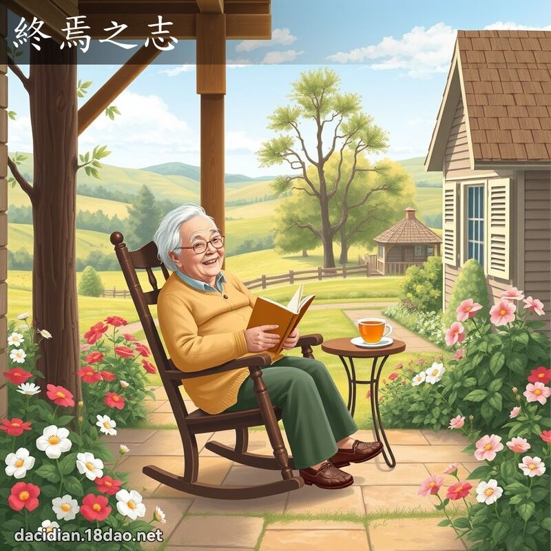 終焉之志 - 國語大辭典配圖