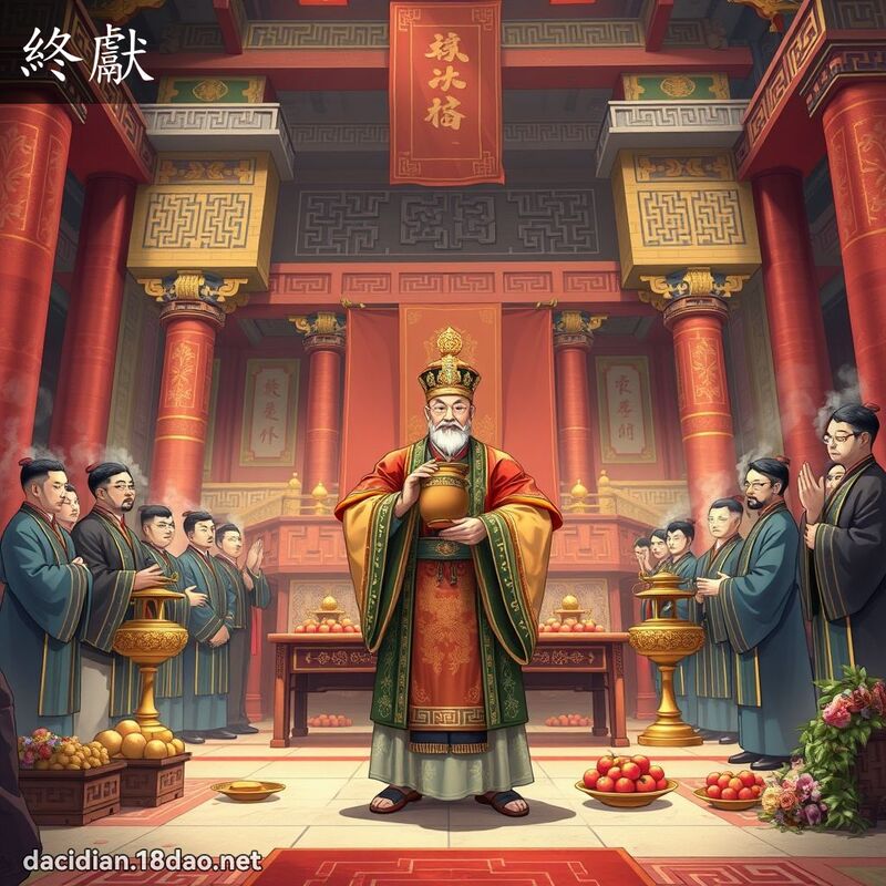 终献 - 国语大辞典配图