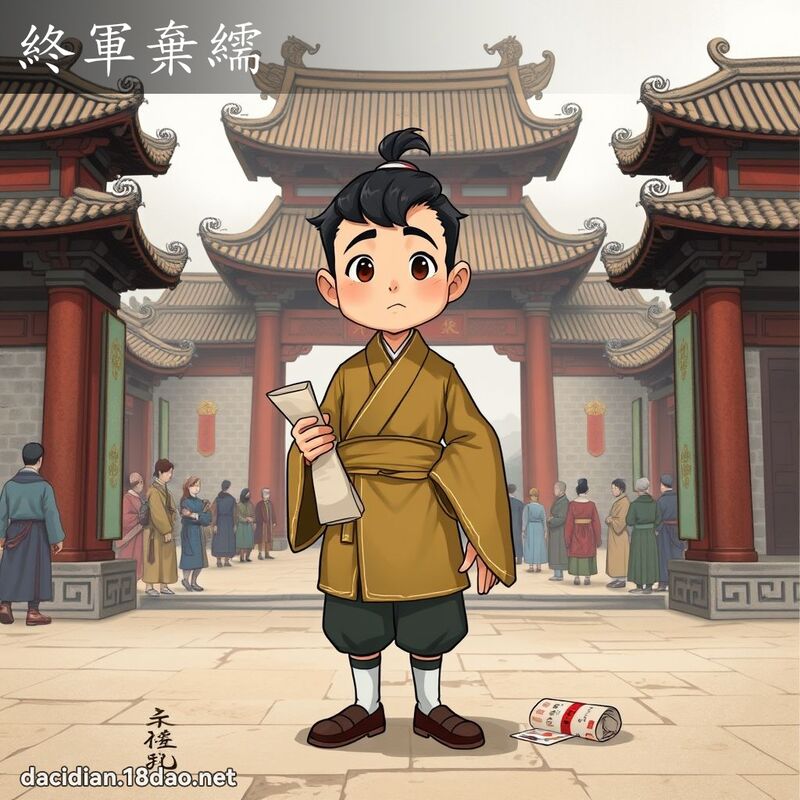终军弃繻 - 国语大辞典配图
