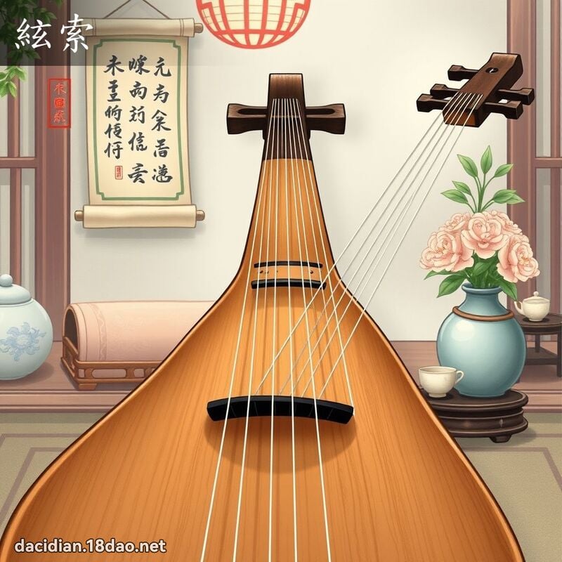 絃索 - 國語大辭典配圖