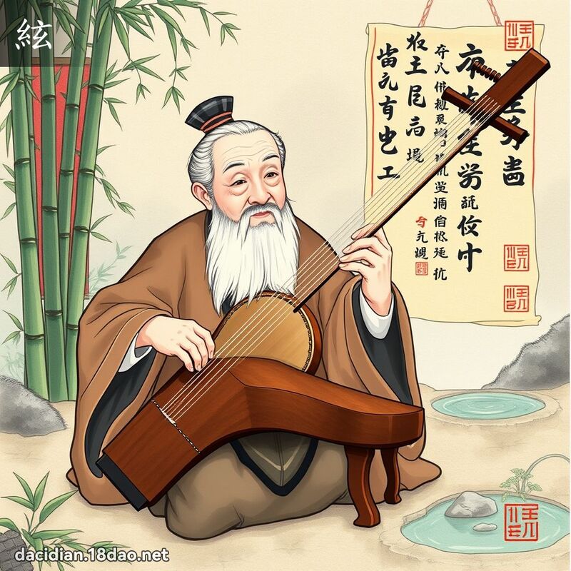 絃 - 國語大辭典配圖