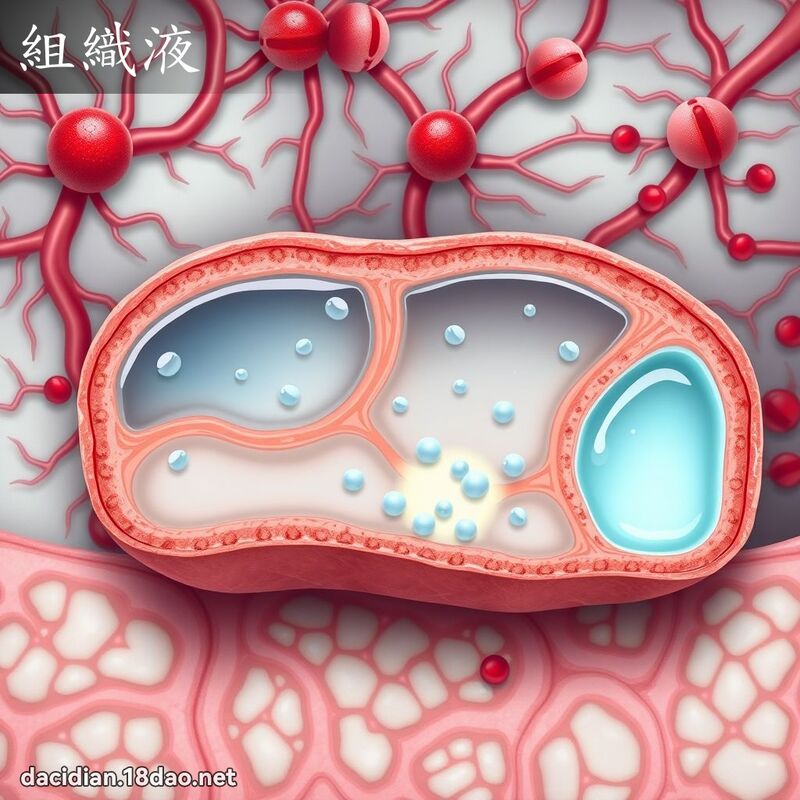 组织液 - 国语大辞典配图
