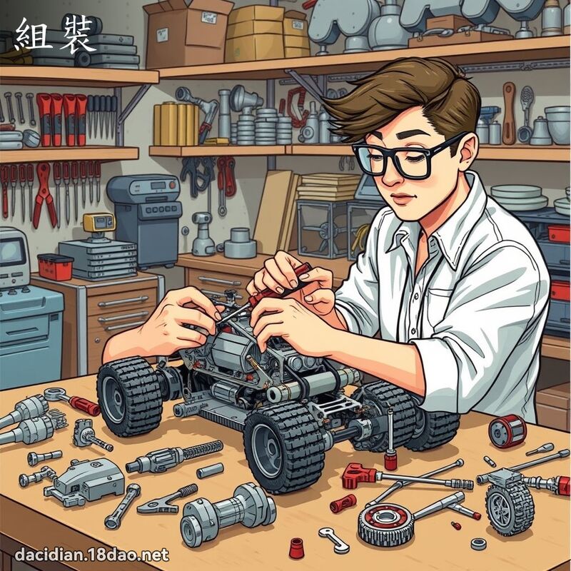 组装 - 国语大辞典配图