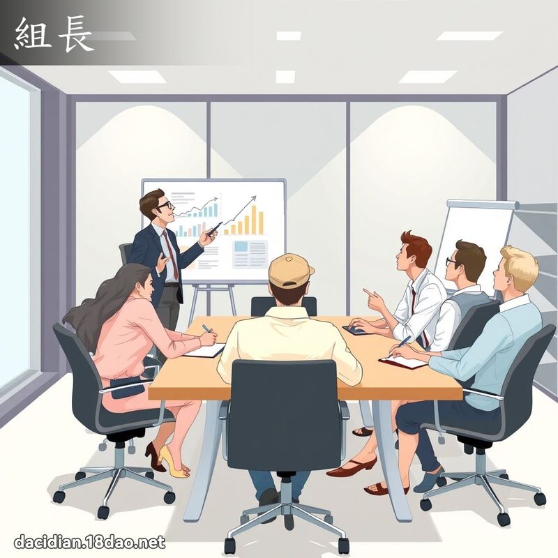组长 - 国语大辞典配图