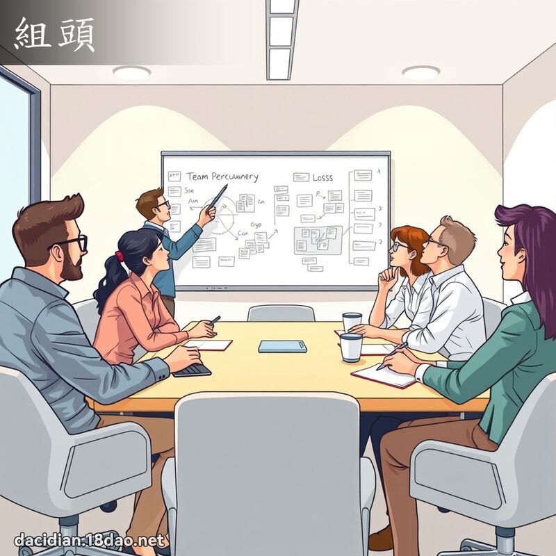 组头 - 国语大辞典配图