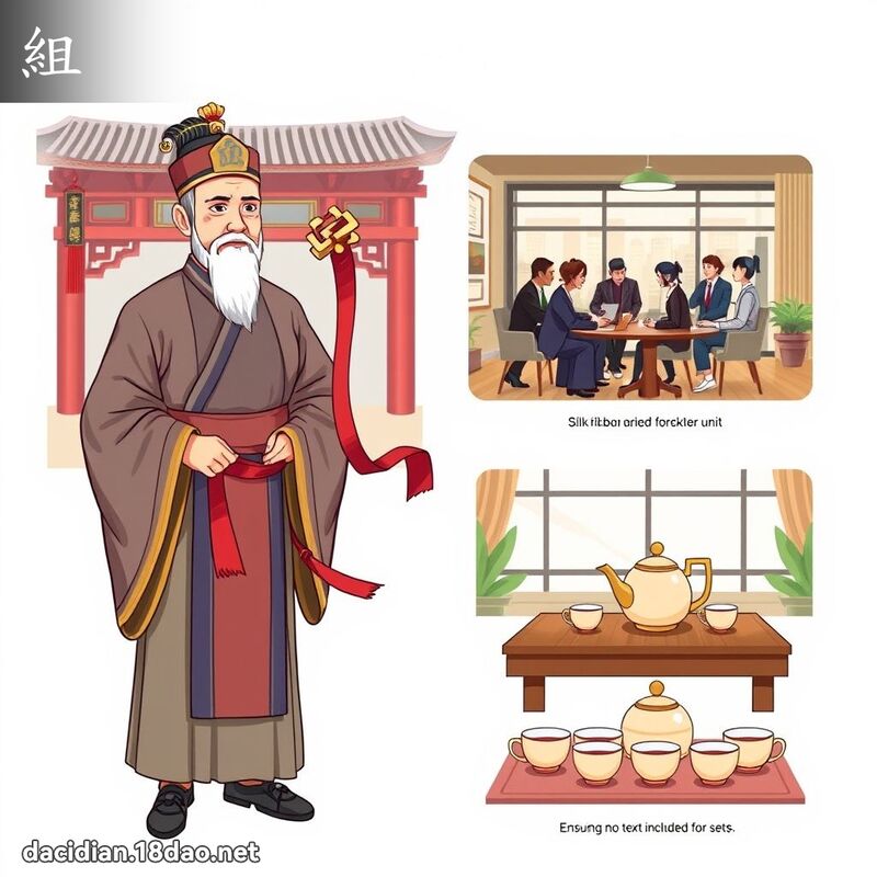 组 - 国语大辞典配图