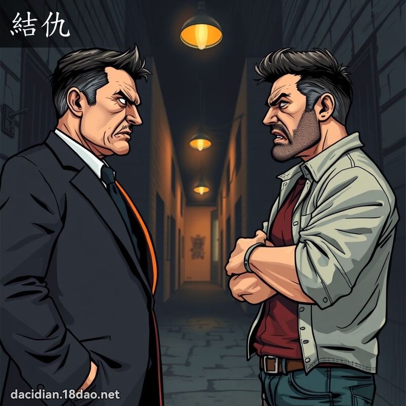 結仇 - 國語大辭典配圖