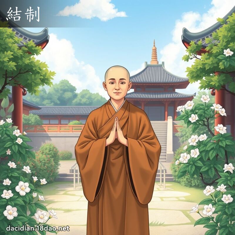 结制 - 国语大辞典配图