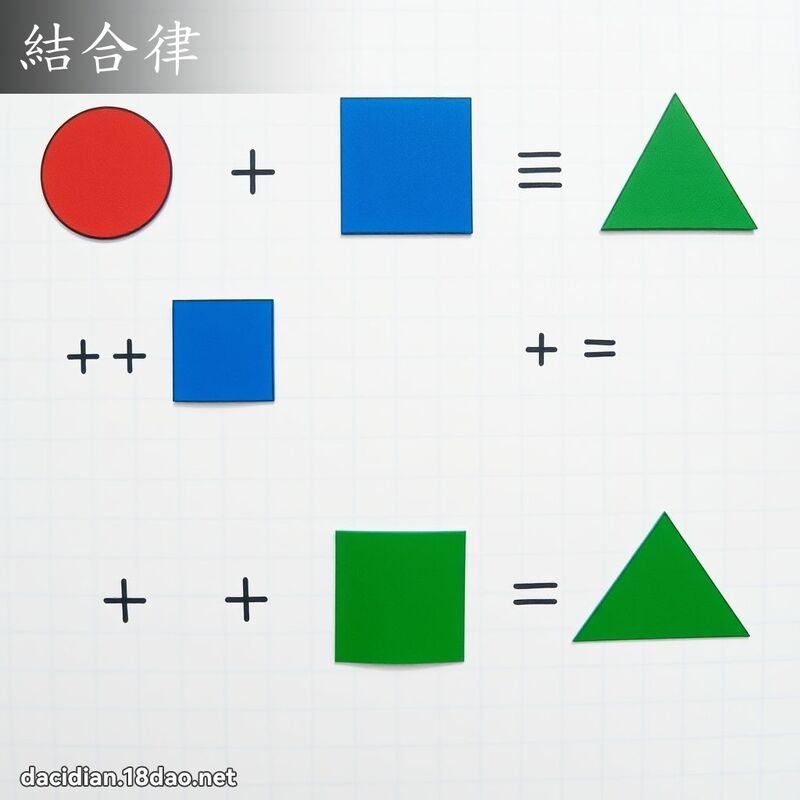 結合律 - 國語大辭典配圖