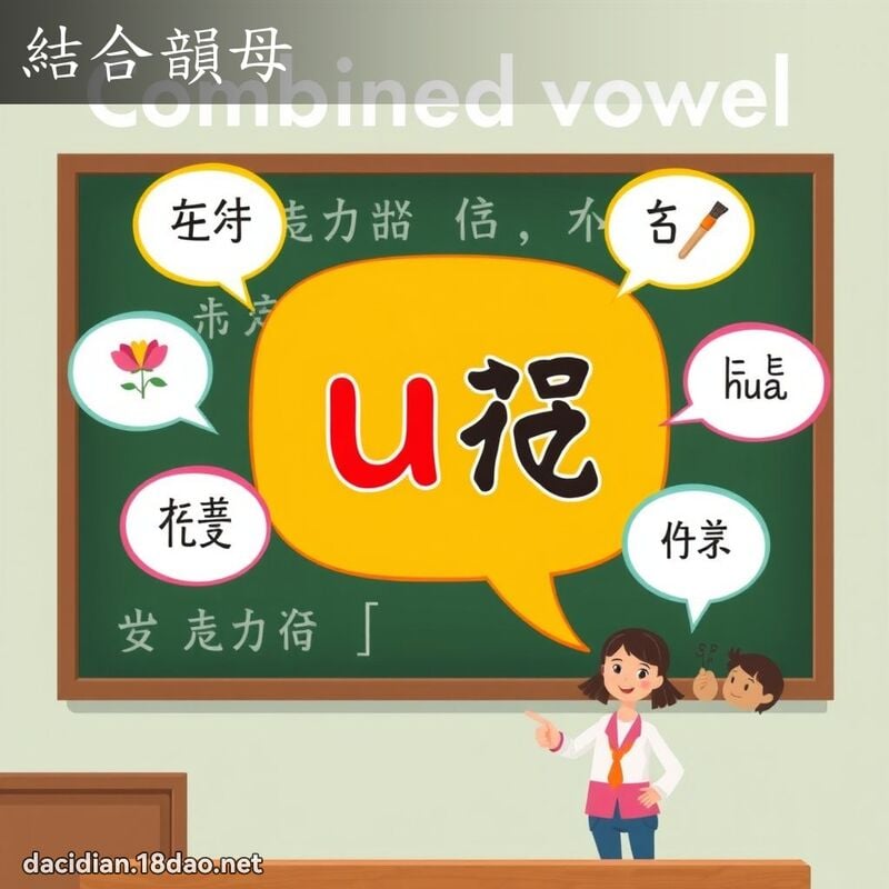 结合韵母 - 国语大辞典配图