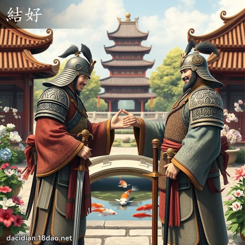 結好 - 國語大辭典配圖