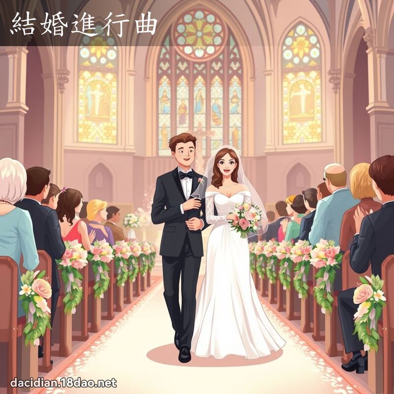 结婚进行曲 - 国语大辞典配图