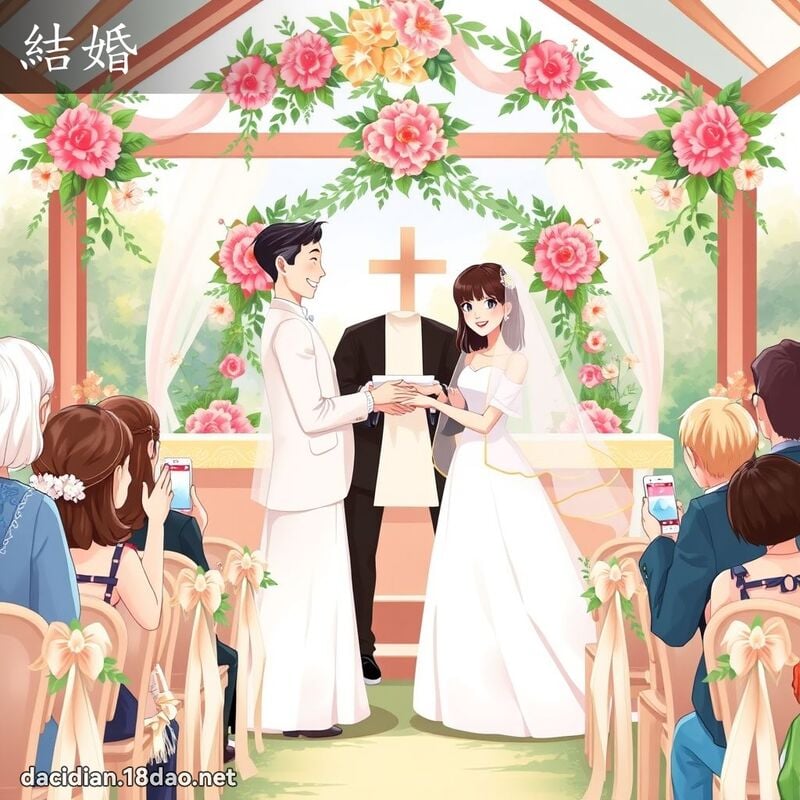 結婚 - 國語大辭典配圖