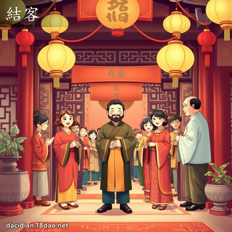 结客 - 国语大辞典配图