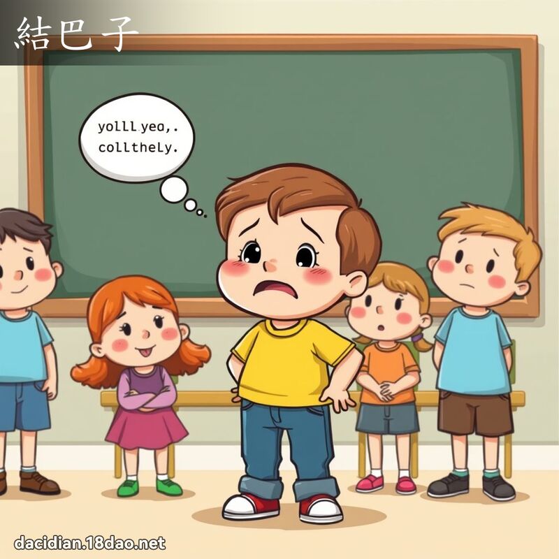 结巴子 - 国语大辞典配图