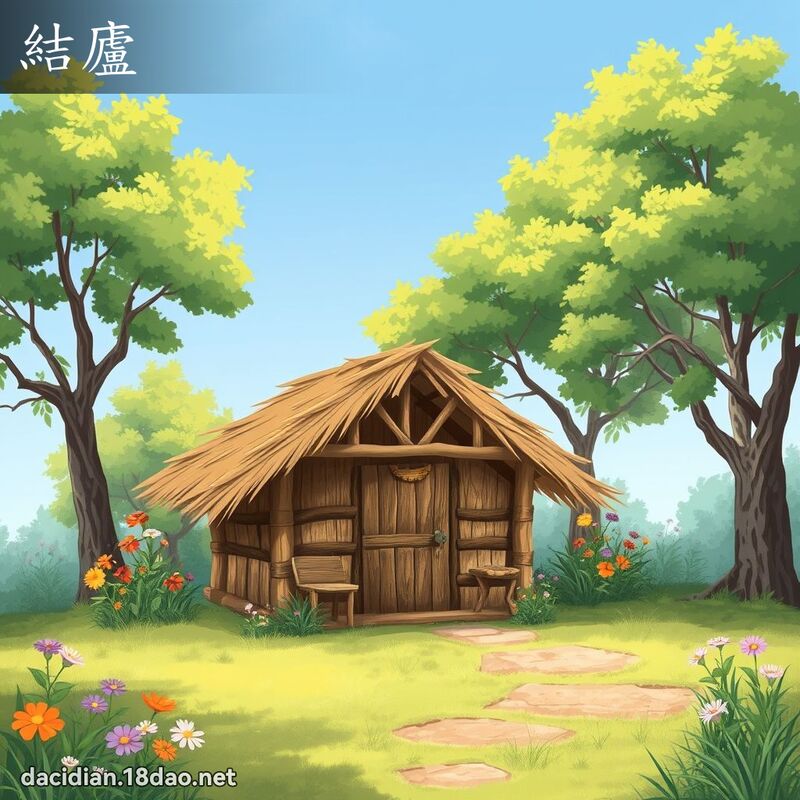 結廬 - 國語大辭典配圖