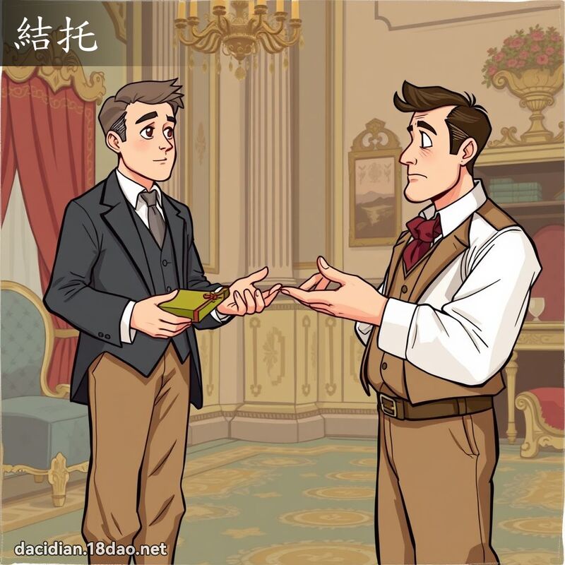 结托 - 国语大辞典配图