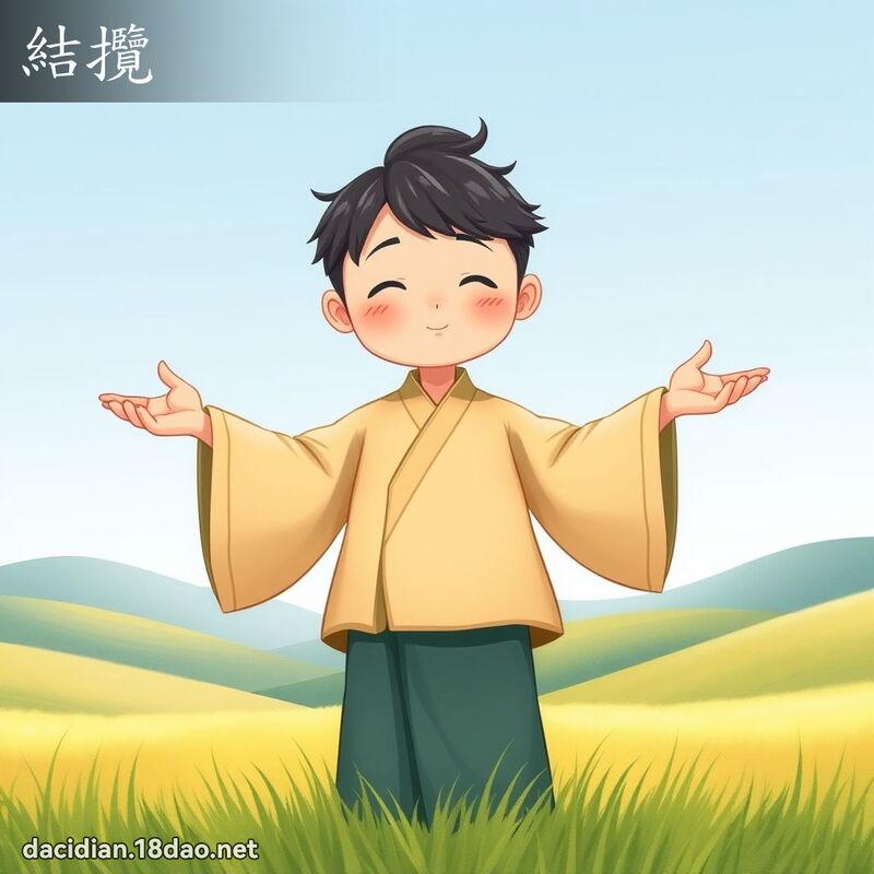 结揽 - 国语大辞典配图