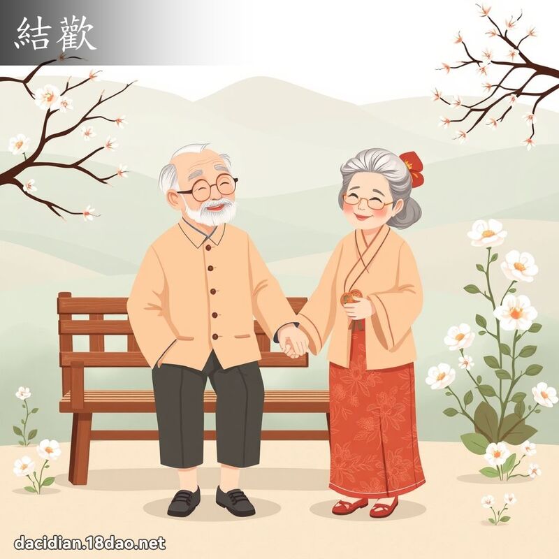 结欢 - 国语大辞典配图