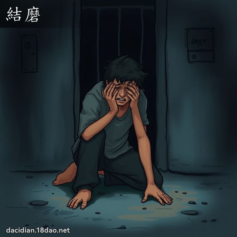 结磨 - 国语大辞典配图