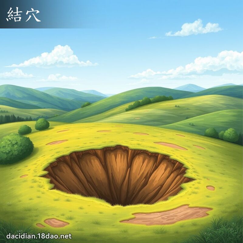 结穴 - 国语大辞典配图