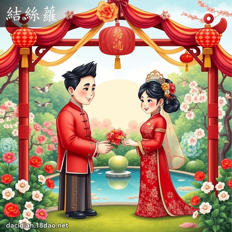 结丝萝 - 国语大辞典配图