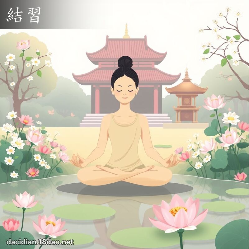 結習 - 國語大辭典配圖
