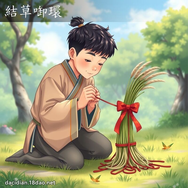 结草啣环 - 国语大辞典配图