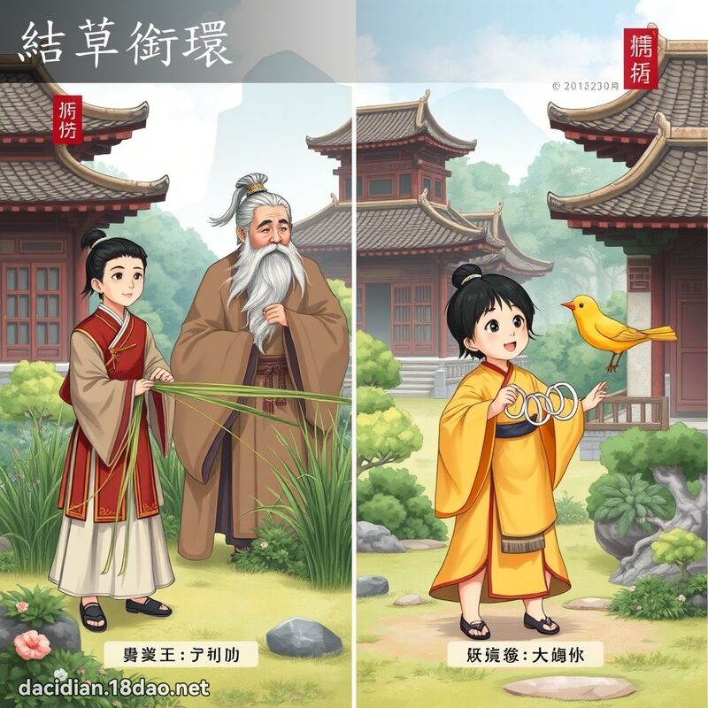 结草衔环 - 国语大辞典配图