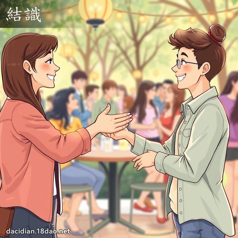 结识 - 国语大辞典配图